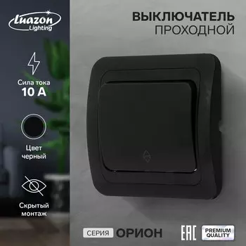 Выключатель проходной luazon lighting