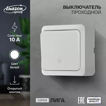 Выключатель проходной luazon lighting