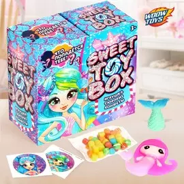 Игрушка сюрприз sweet toy box, конфеты, русалка