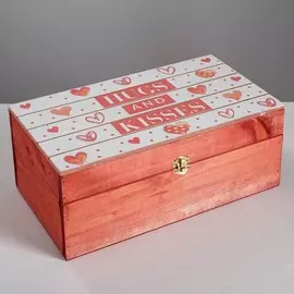 Ящик деревянный подарочный