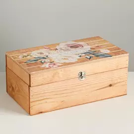 Ящик деревянный подарочный