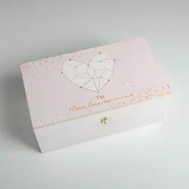 Ящик деревянный подарочный