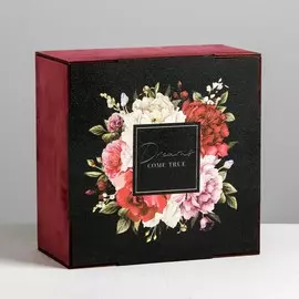 Ящик деревянный подарочный dreams, 20 × 20 × 10 см