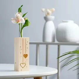 Ящик деревянный с колбой