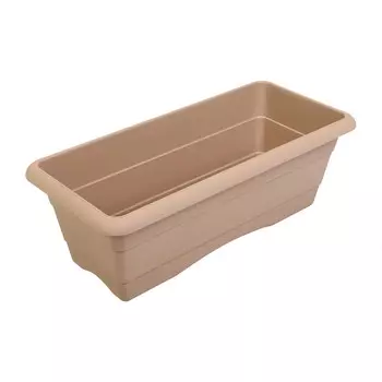 Ящик для цветов, 48 22 17 см, 10 л, цвет капучино