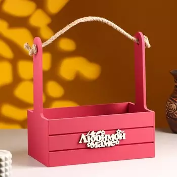 Ящик - кашпо деревянный 25х15х30