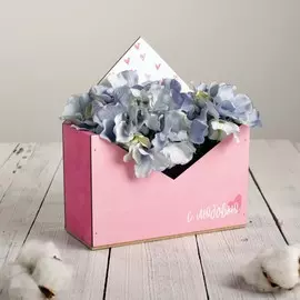 Ящик-конверт для цветов