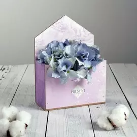 Ящик-конверт для цветов