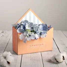 Ящик-конверт для цветов