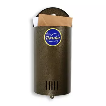 Ящик почтовый без замка (с петлей), вертикальный,