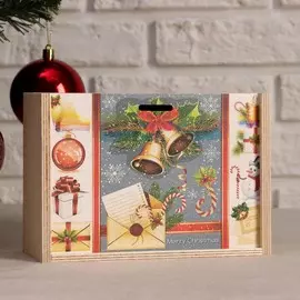 Подарочная коробка деревянная