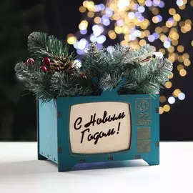 Ящик подарочный деревянный