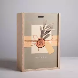 Ящик подарочный деревянный