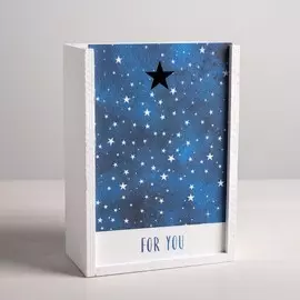 Ящик подарочный деревянный