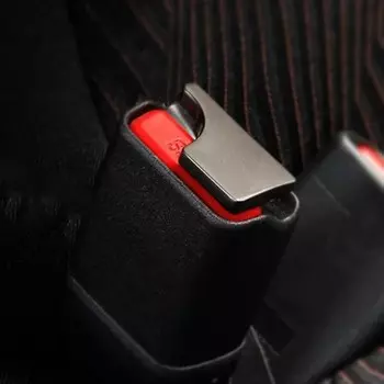 Заглушка ремня безопасности, черный