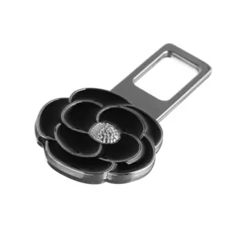 Заглушка ремня безопасности, роза, металлическая