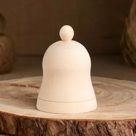 Заготовка для творчества колокольчик, 8,5/10 х d8 см