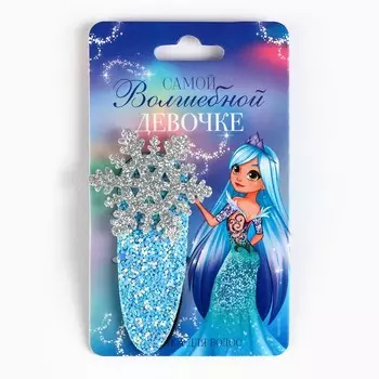 Заколка для волос новогодняя