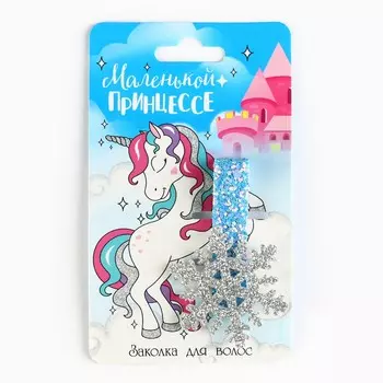 Заколка для волос новогодняя