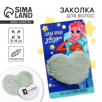 Заколка для волос новогодняя