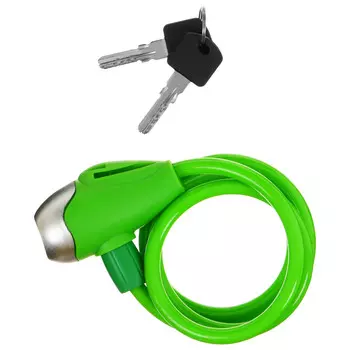 Велосипедный замок dream bike, детский, 81000 мм, зеленый
