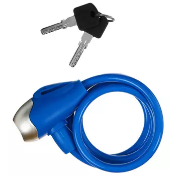 Велосипедный замок dream bike, детский, 81000 мм, синий