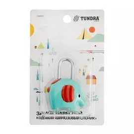 Замок навесной тундра кодовый