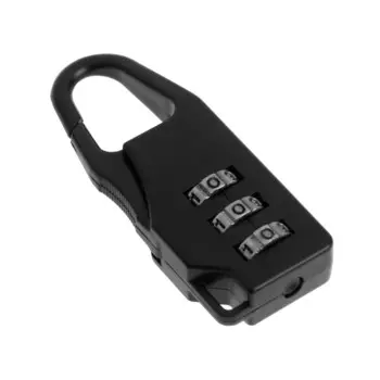 Замок навесной кодовый тундра, черный