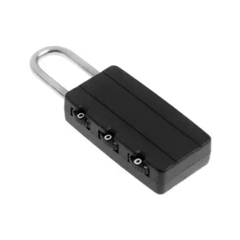 Замок навесной кодовый тундра, черный