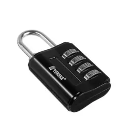 Замок навесной кодовый тундра zk013, черный