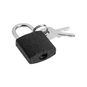 Замок навесной тундра 25 мм, 2 ключа, подвес