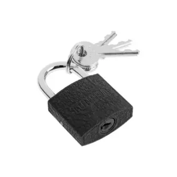 Замок навесной тундра 32 мм, 3 ключа, подвес