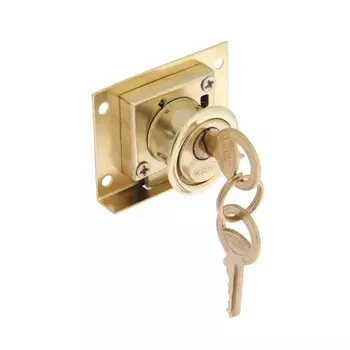 Замок почтовый lockland, 20 мм, 2 ключа, 1 шт.