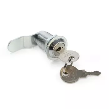 Замок почтовый тундра lc4, 17х30х50 мм, 2 английских ключа, хром