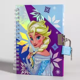 Записная книжка на замочке а6,