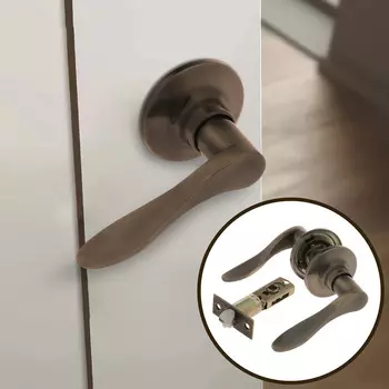 Защелка (мод.3187), межкомнатная, цвет бронза