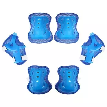 Защита роликовая onlytop ot-2020, р. s, цвет синий