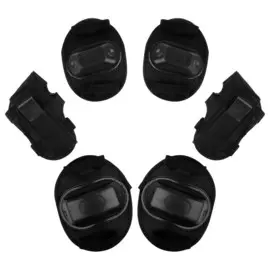 Защита роликовая onlytop, р. s, цвет черный