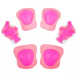 Защита роликовая onlytop, р. универсальный, цвет фуксия