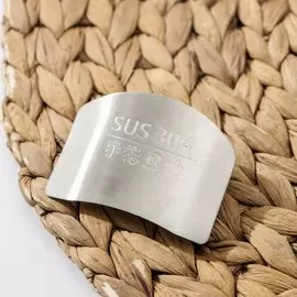 Защитная пластина для пальцев при нарезке доляна, нержавеющая сталь