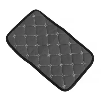 Защитный чехол на подлокотник автомобиля cartage, лен, серый