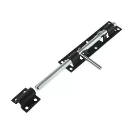 Засов дверной зд - 300, черный