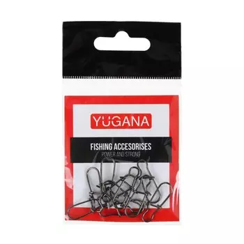 Застежка yugana, f-6004, № 3, 30 кг, 10 шт.