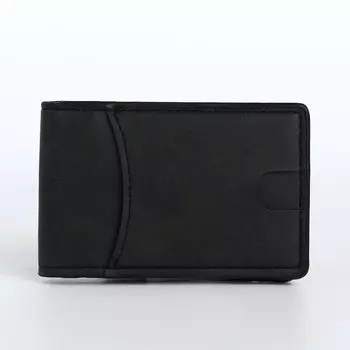 Зажим для купюр, карт, черный