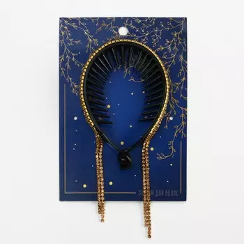 Зажим для волос со стразами