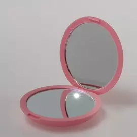 Зеркало luazon kz-02, подсветка, 1.5 × 8.5 × 1 см, 1 диод, 1хcr2032