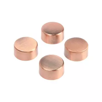 Зеркалодержатель (арт.1189), d=17 мм, без сверления, цвет медь, 4 шт.