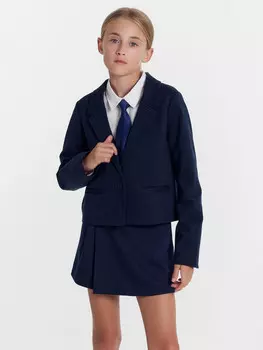 Жакет для девочек в синем цвете