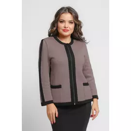 Жакет кофейный