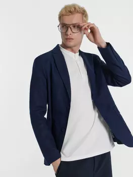 Жакет мужской синий